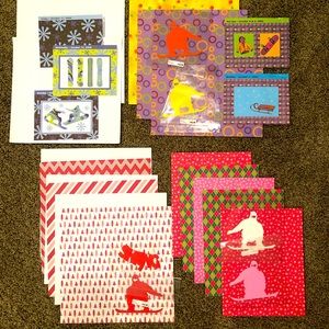 Snowboarding Scrapbook/Craft Paper & Die Cuts